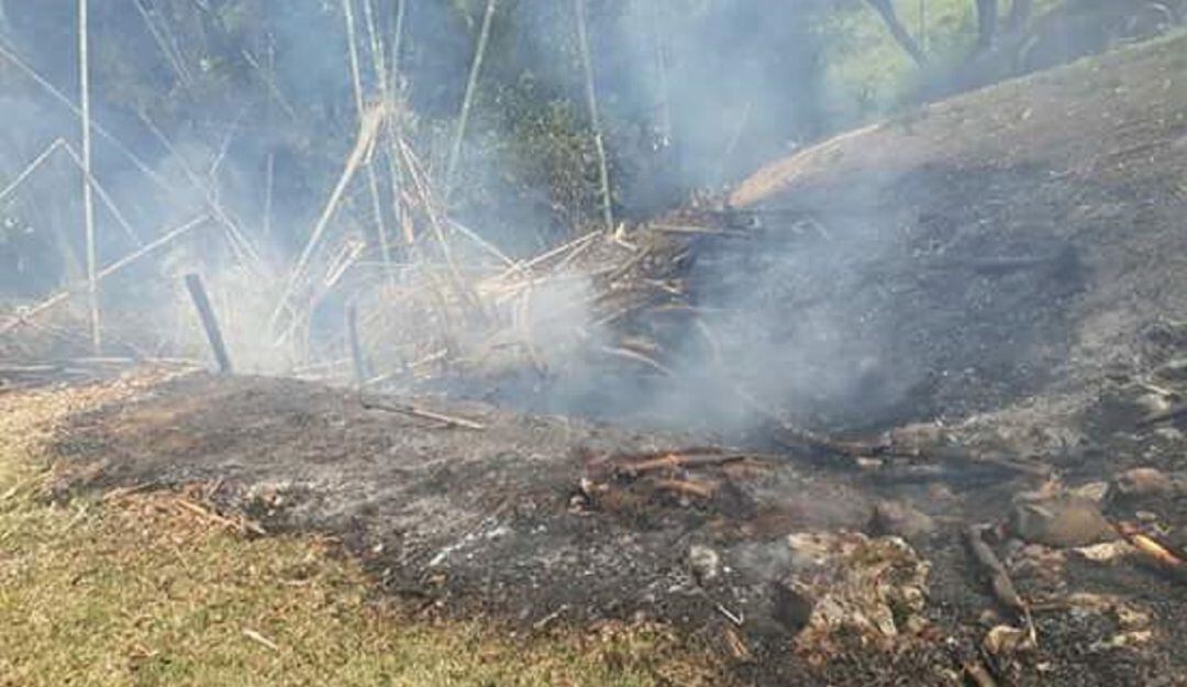 Archivo de incendio en Caldas