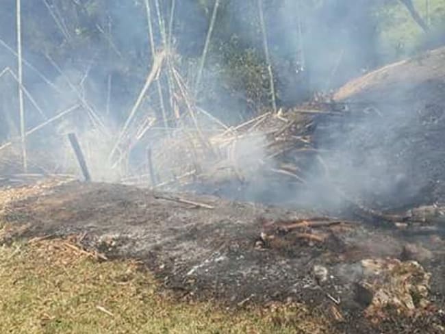 Archivo de incendio en Caldas