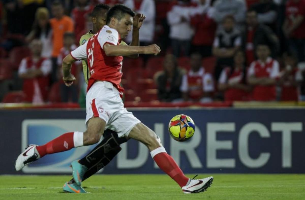 Los equipos en acción en Bogotá.