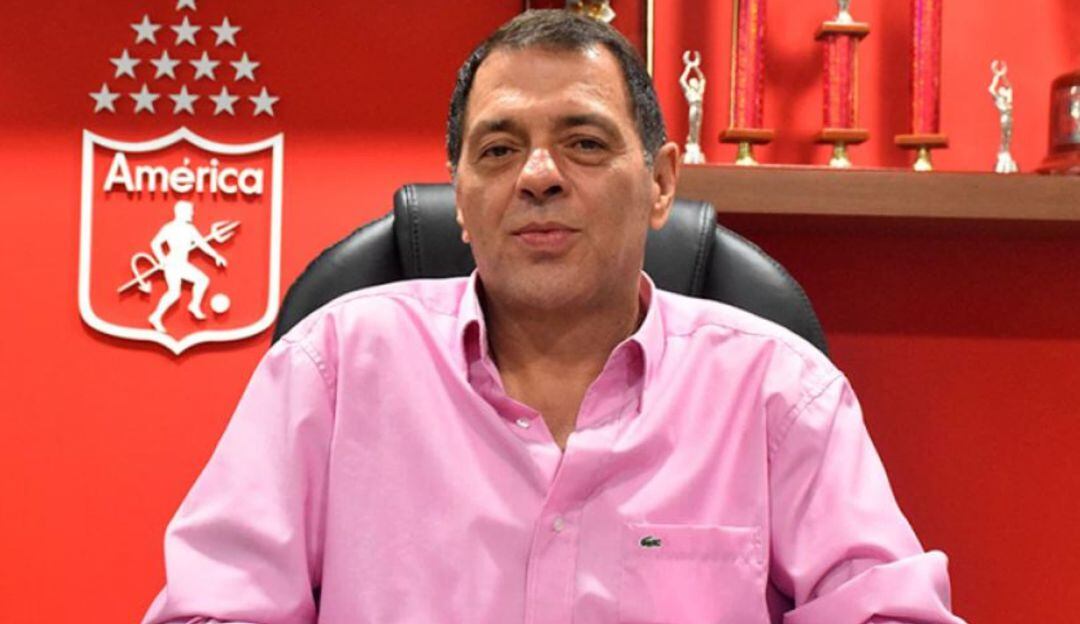 Tulio Gómez, máximo accionista del América de Cali.