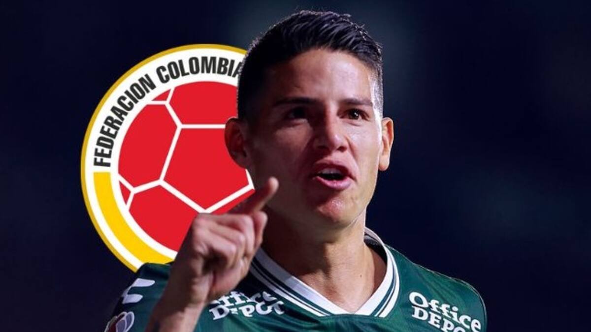 ¿Por qué James con Colombia es uno y con León es otro? Su DT fue tajante y se culpó de la situación