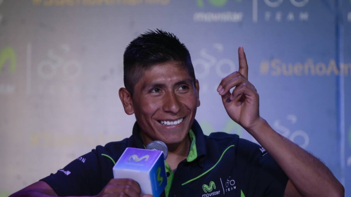 Nairo Quintana llegó a Tunja para recuperarse de una cirugía