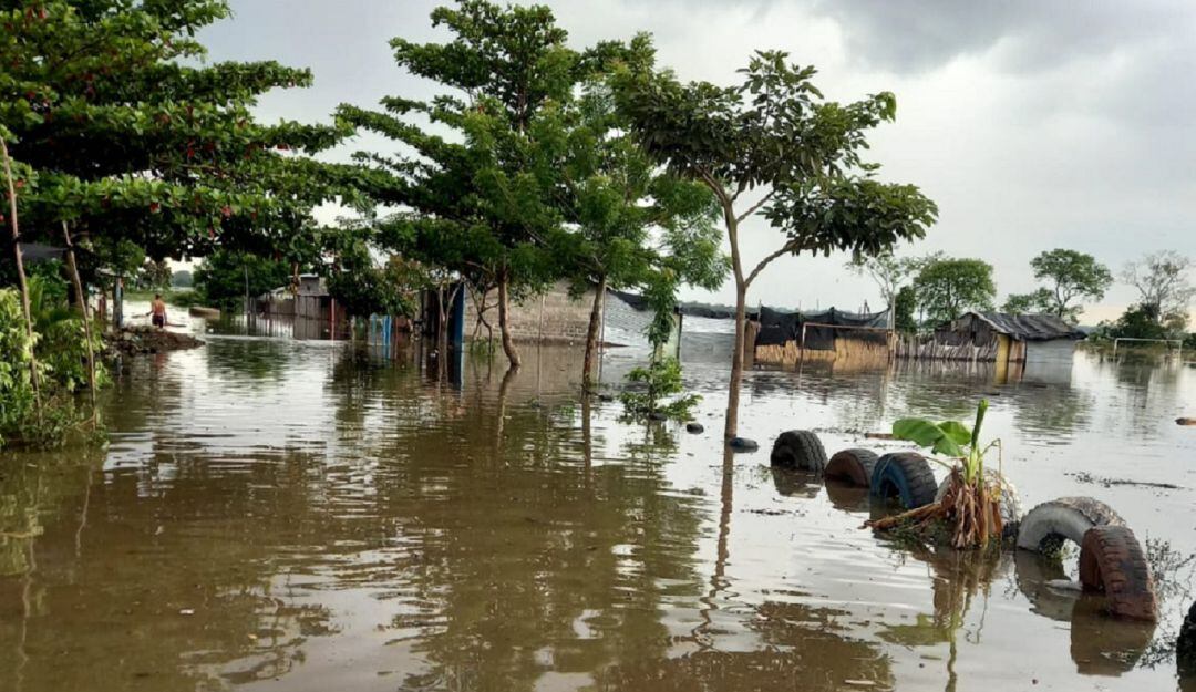 El invierno dejó 350 familias damnificadas en Puerto Wilches