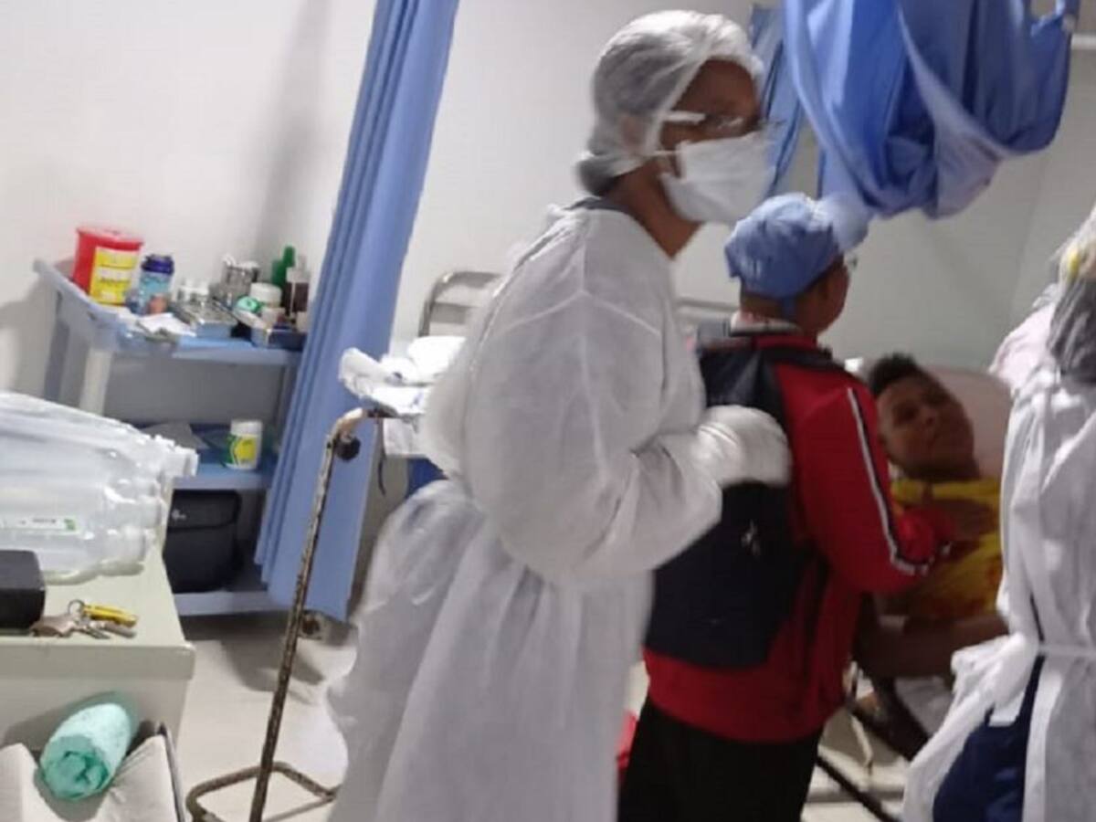 Indígena herido con mina en Murindó ya fue trasladado a Medellín