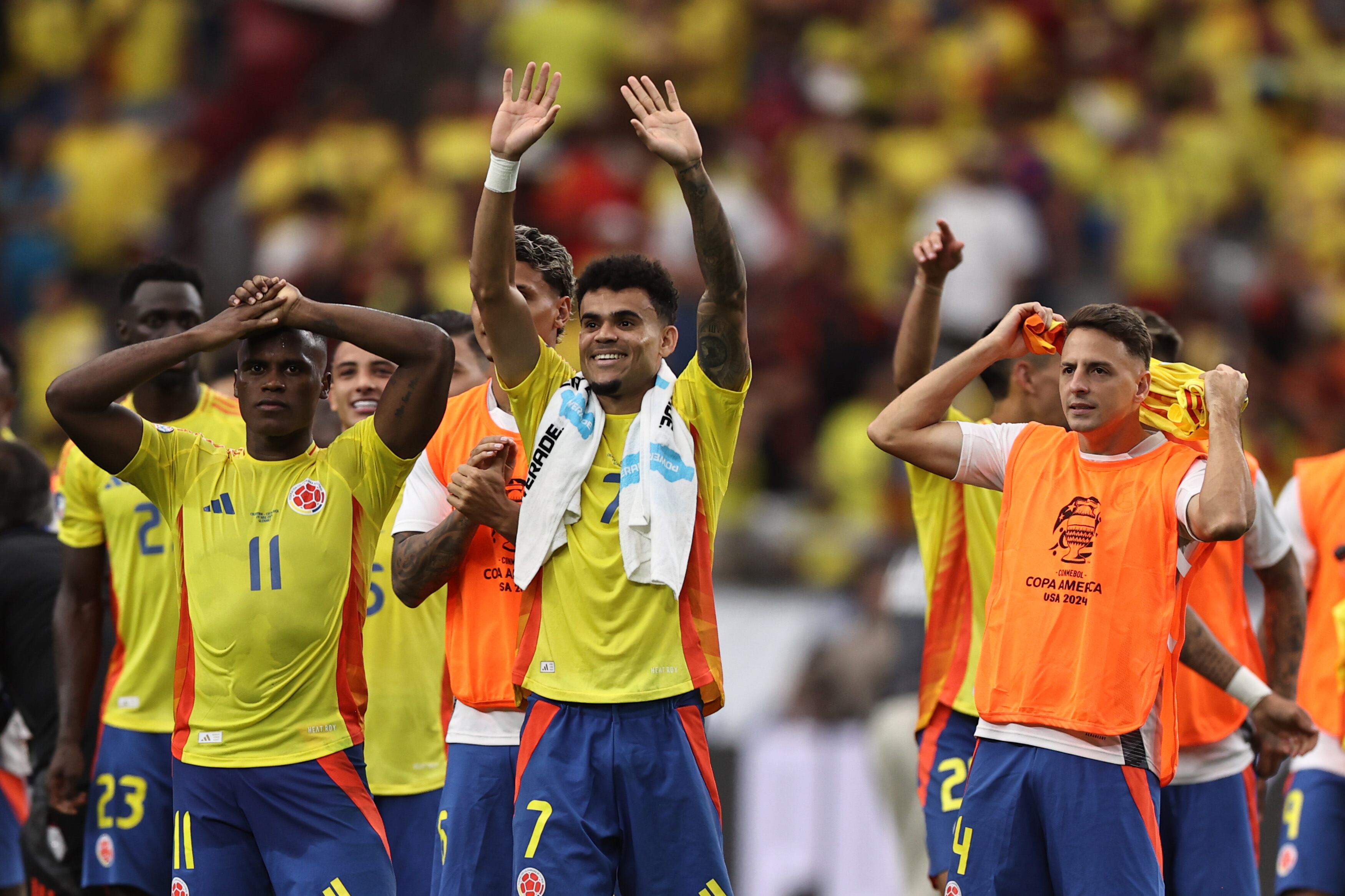 La Selección Colombia busca avanzar a su tercera final de la Copa América. (Photo by Omar Vega/Getty Images)