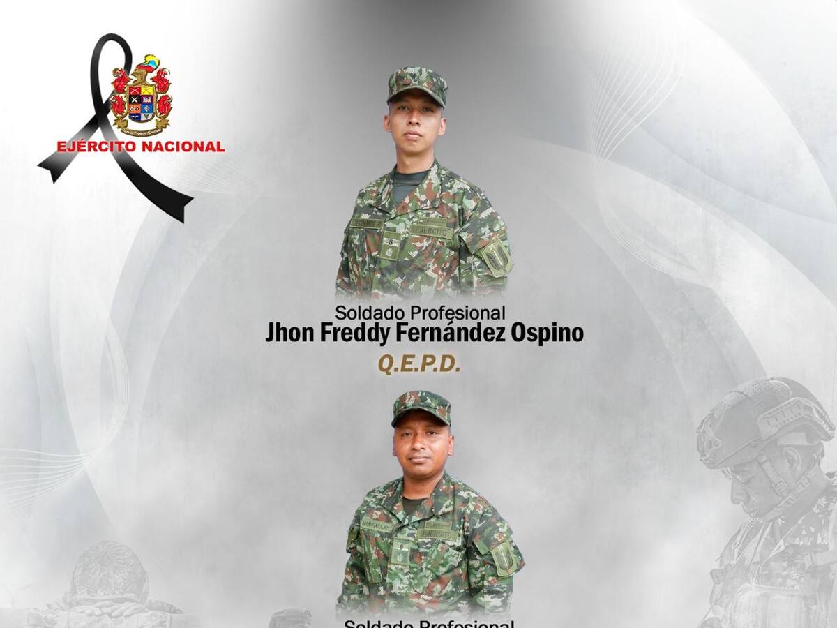 A la estructura Franco Benavides atribuyen asesinato de dos soldados en Policarpa- Nariño
