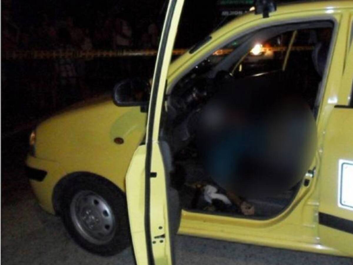 Taxista fue asesinado por pasajero en el norte de Cali