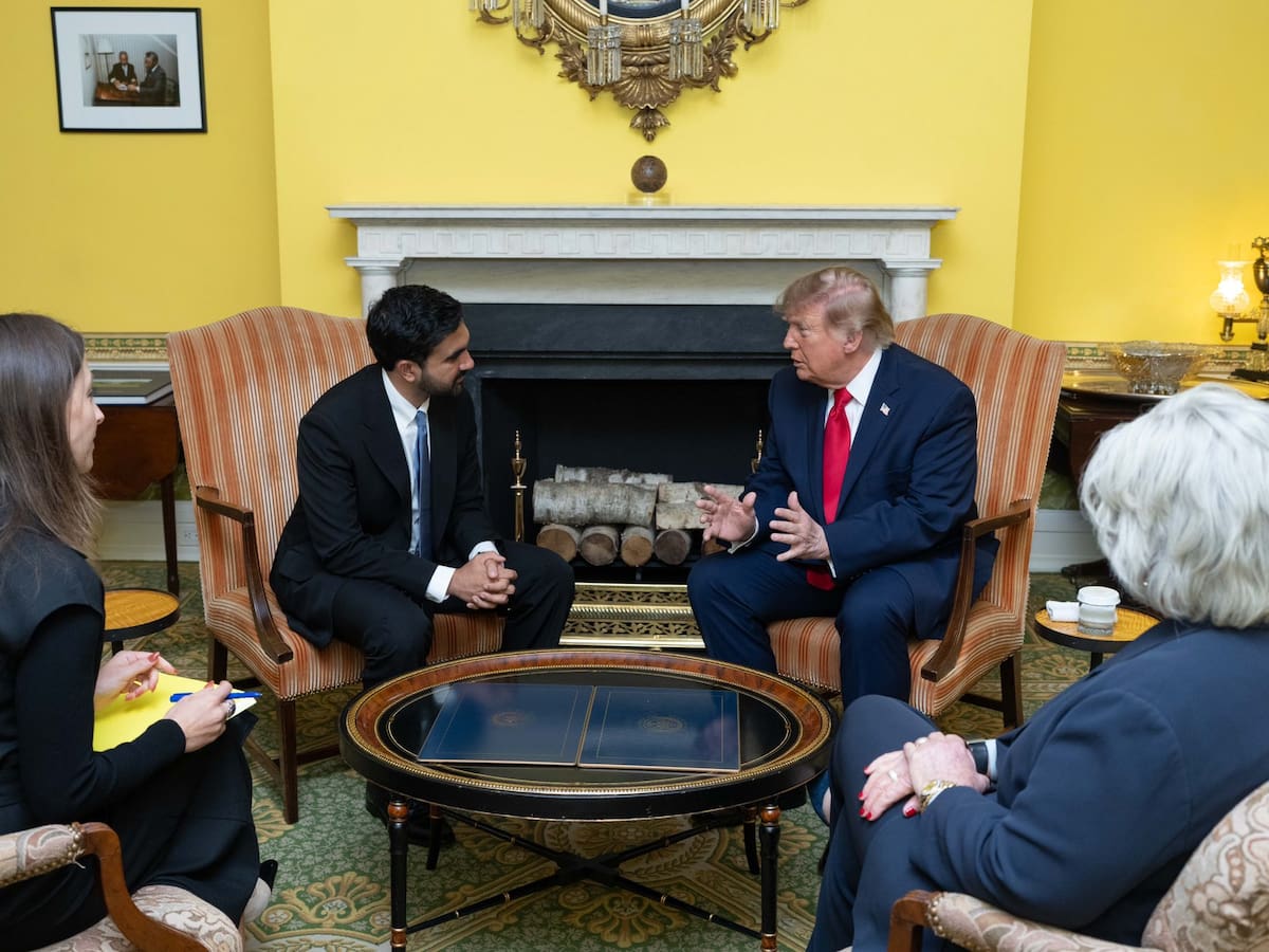 Trump elogia al alcalde de Nueva York previo a Asamblea General de Naciones Unidas
