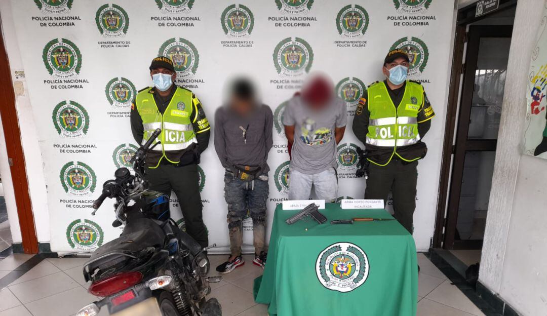 Foto: Enviada desde la Policía de Caldas.