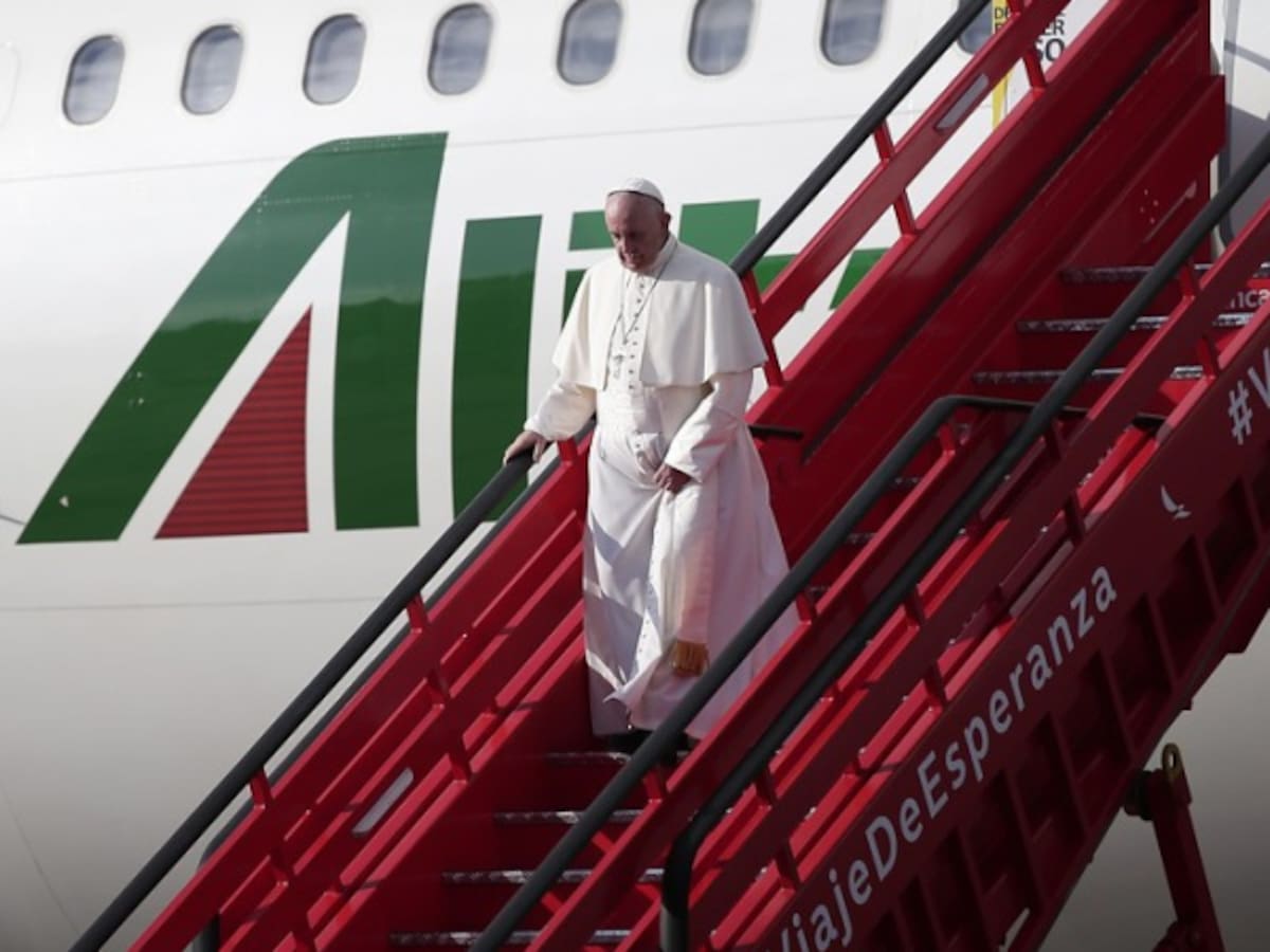 Así ha sido el minuto a minuto del papa por Colombia