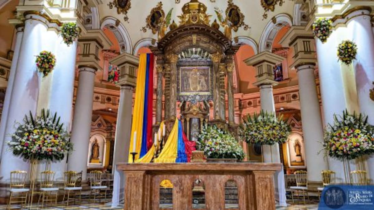 Así se celebrarán los 104 años de la coronación de Nuestra Señora de Chiquinquirá