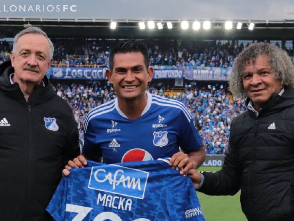 David Mackalister Silva: "Cumplir 300 partidos con Millonarios es un sueño"