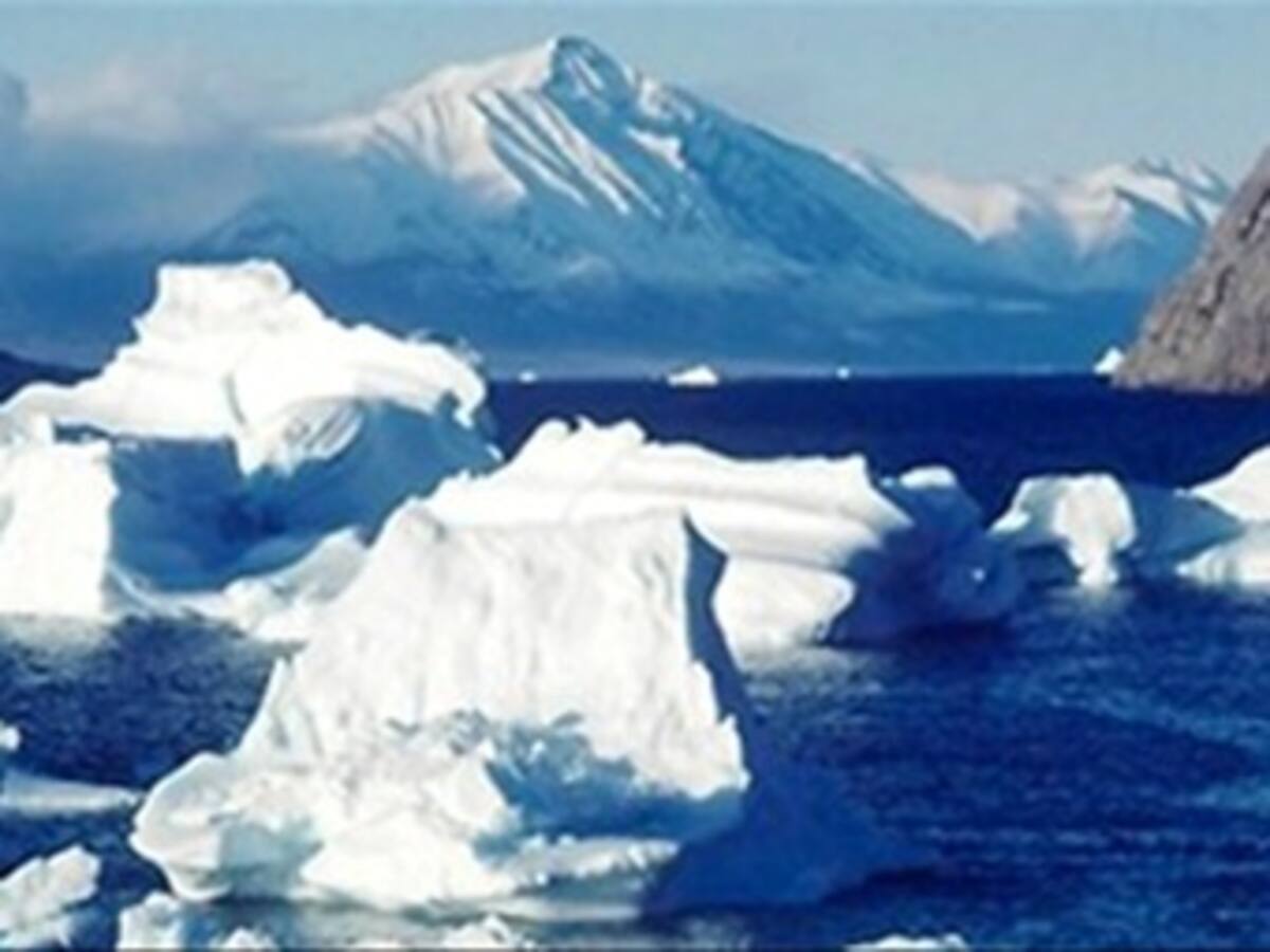 El hielo en el Ártico baja a un mínimo histórico por el calentamiento global