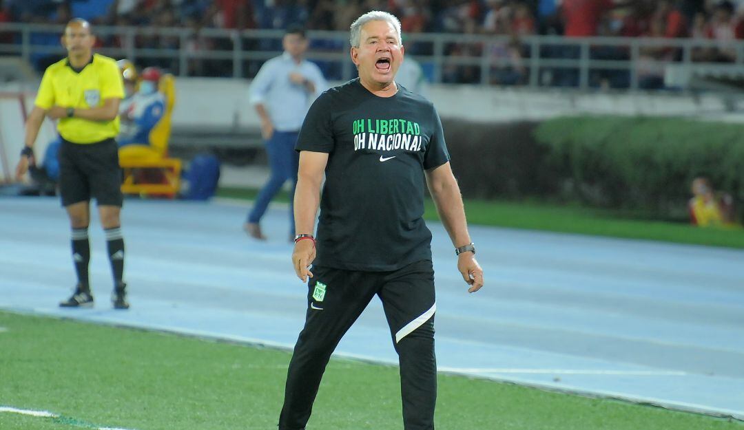 Hernán Darío Herrera, entrenador de Nacional