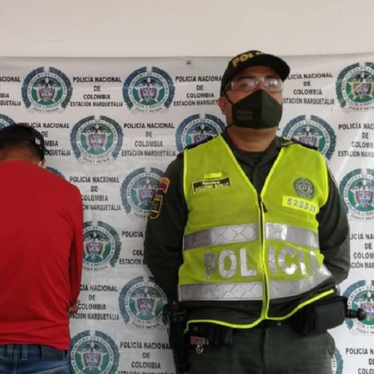 Capturado en Marquetalia por tener pendiente una condena de 28 años