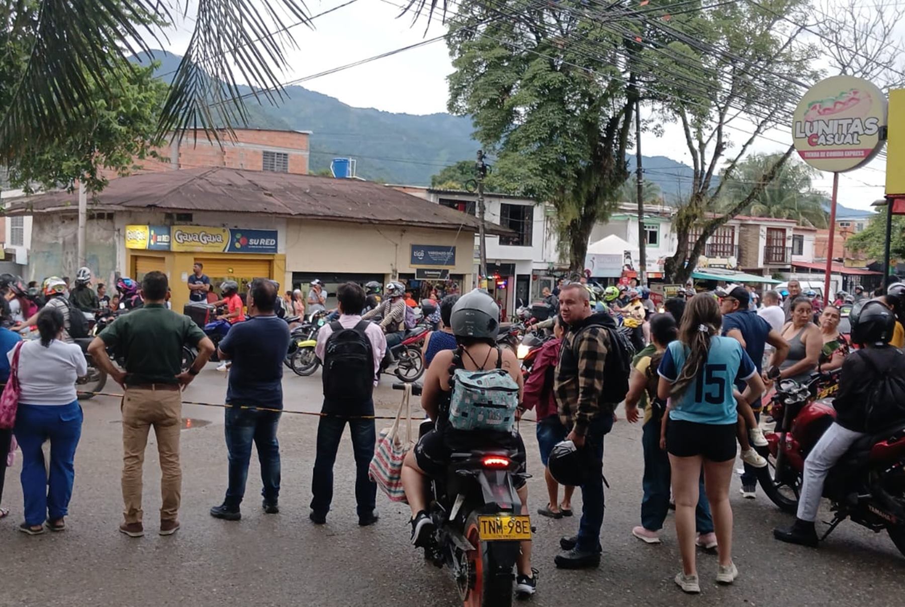 Protesta en Ibagué