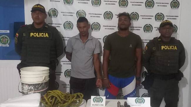 El operativo se realizó en una finca ubicada en el sector La Manga de Granadillo del municipio de San Cristóbal