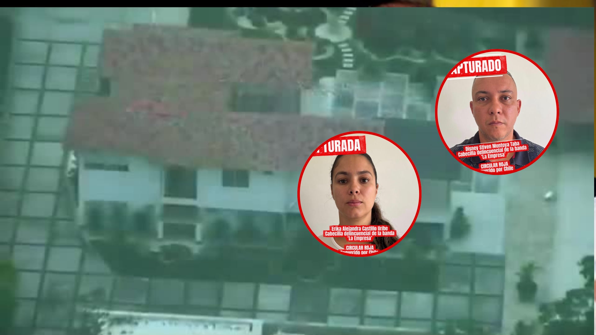 Imagenes suministradas por la Policía Nacional