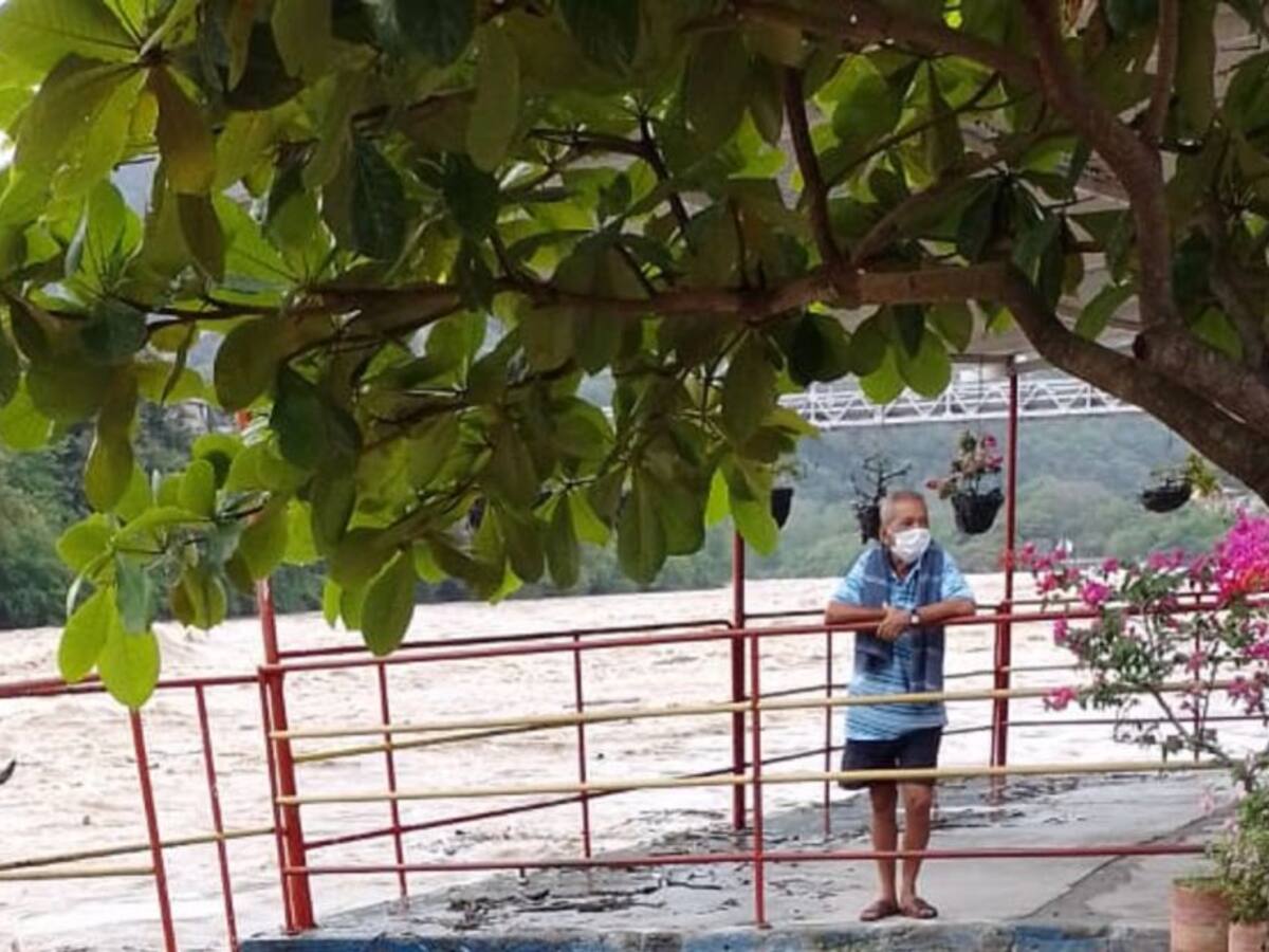 Alerta por la creciente del río Magdalena en Honda, Tolima
