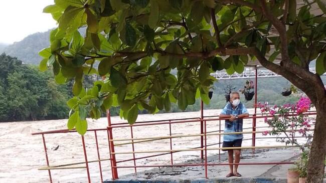 Creciente del río Magdalena en Honda