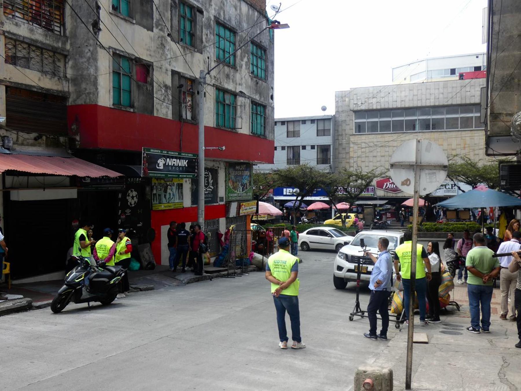 Operativo en el centro de Ibagué