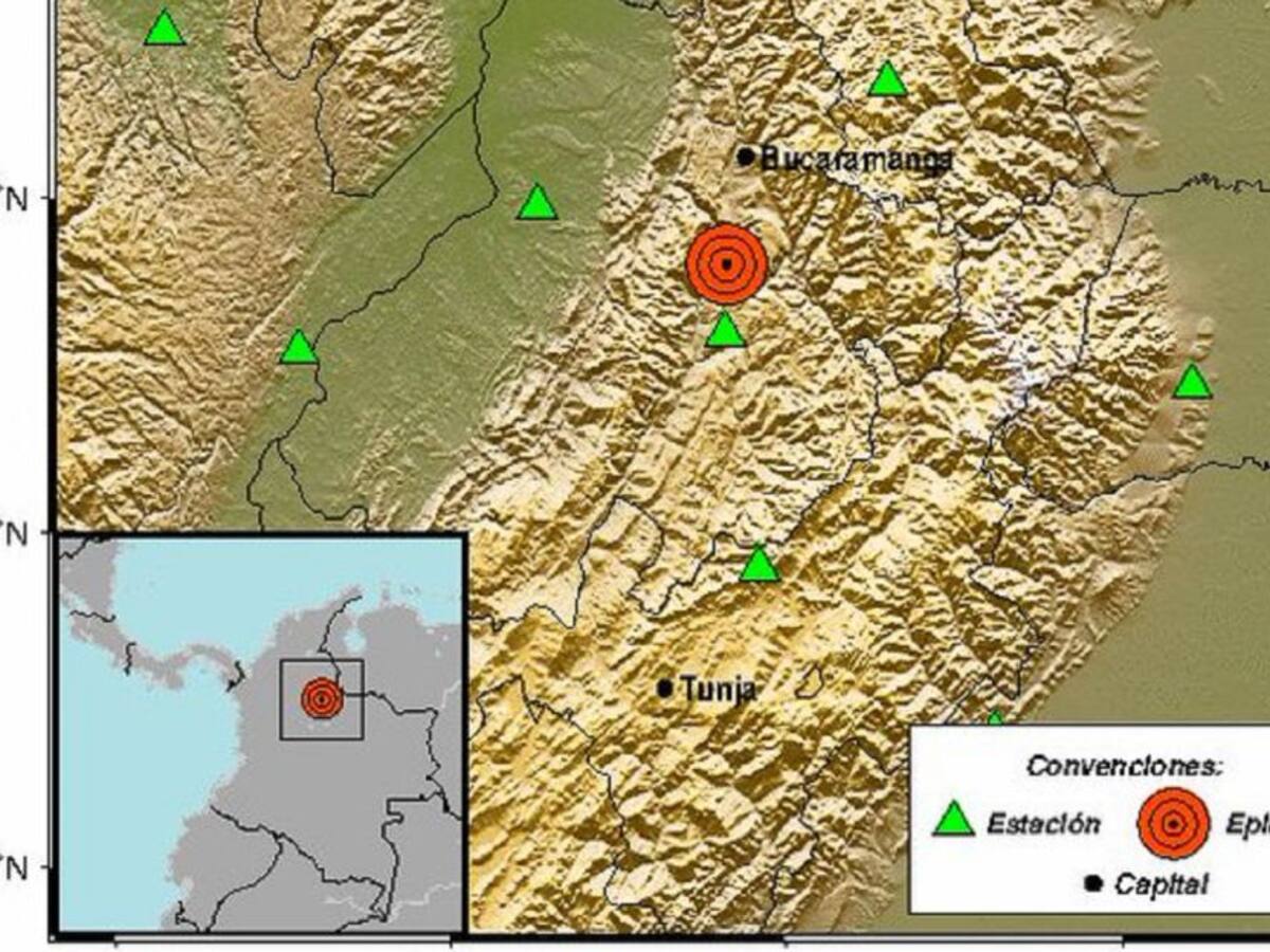 Temblor en Colombia: sismo sacudió el país hoy 1 de julio