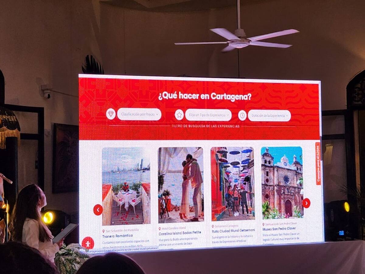 Cartagena tiene nuevo portal web de experiencias del destino