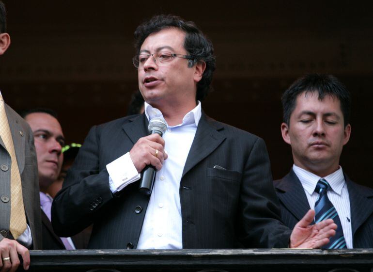 Alcalde de Bogotá Gustavo Petro.