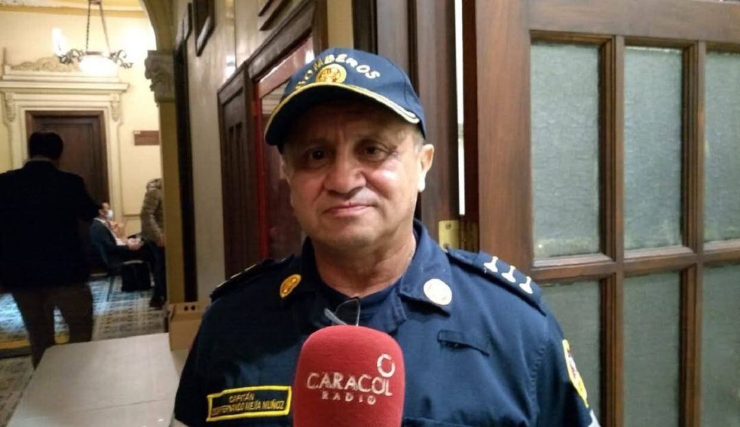 Capitán Óscar Fernando Mejía