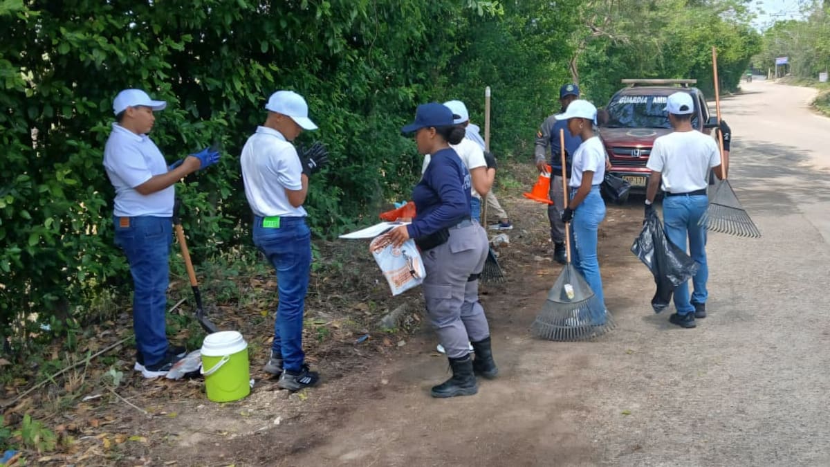 Guardia Ambiental y Cardique intensifican la erradicación de basureros satélites en Turbaco