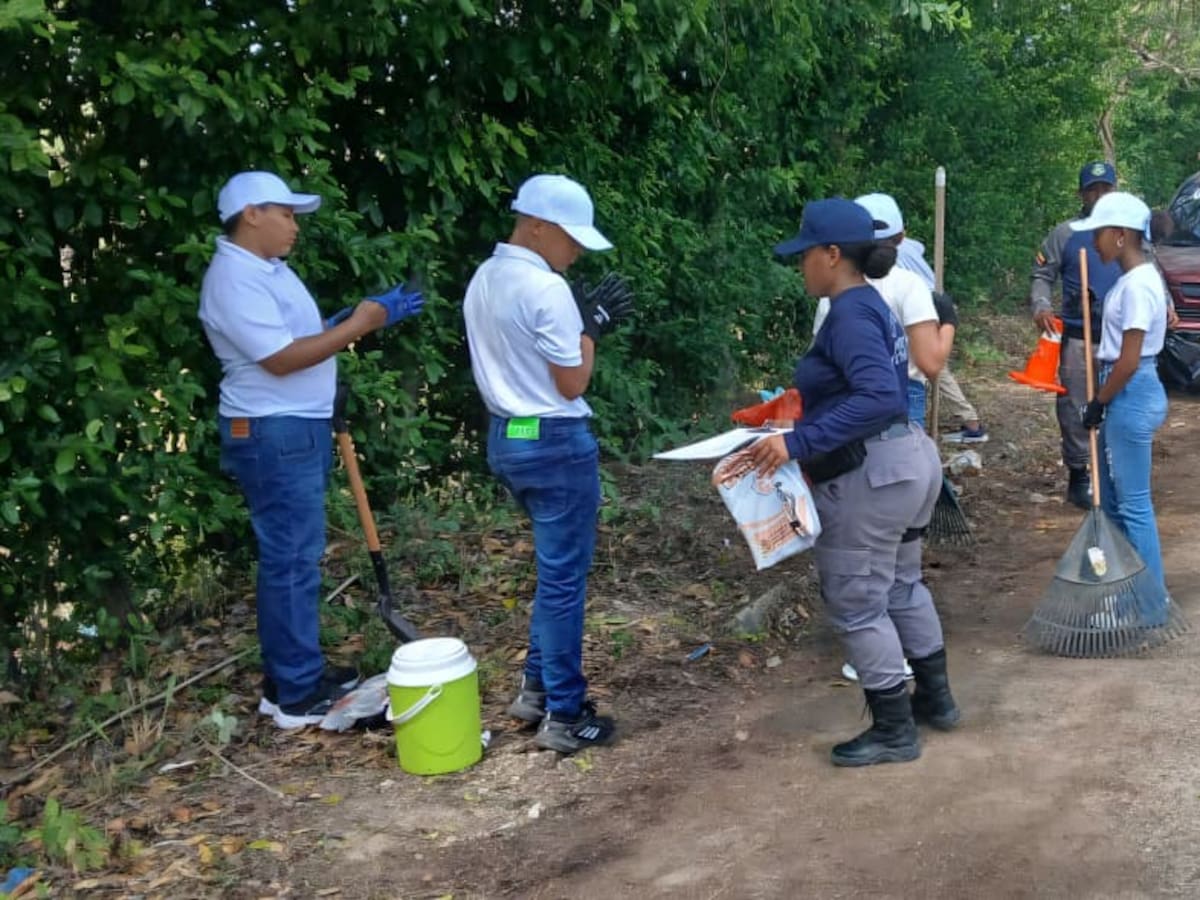 Guardia Ambiental y Cardique intensifican la erradicación de basureros satélites en Turbaco