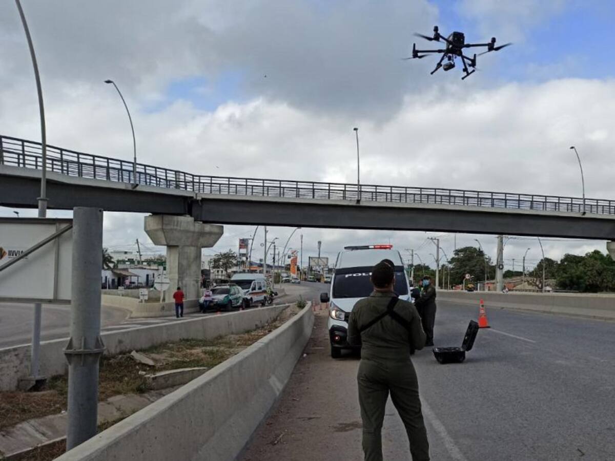 Policía de Barranquilla presentó la estrategia 'Plan vial de Navidad'
