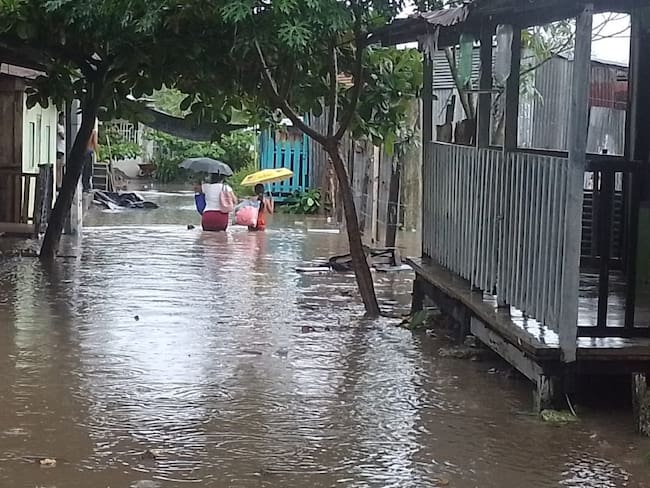 Inundaciones en Puerto Boyacá / Cortesía.