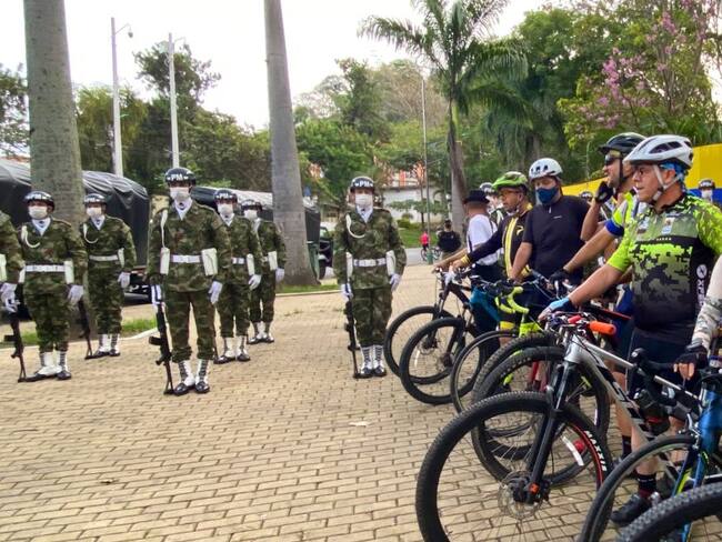 Soldados cuidarán a los ciclistas en la vía Cúcuta