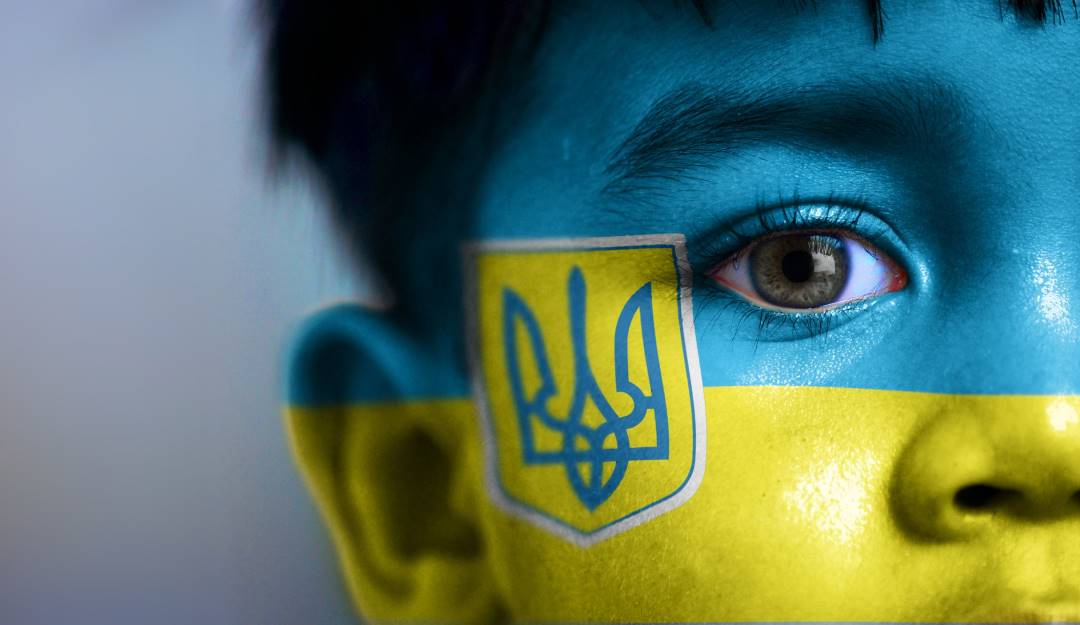 Mirada de niño ucraniano. Foto: Getty Images.