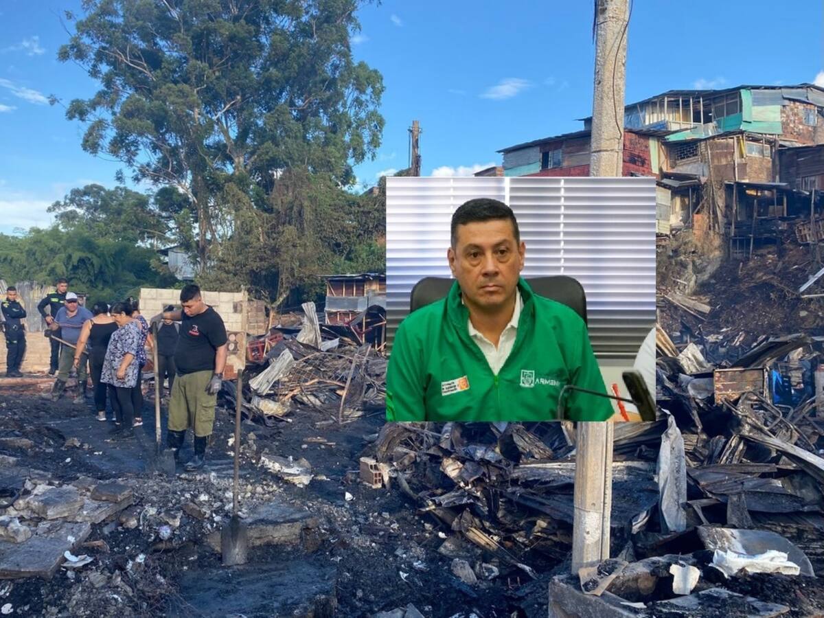 Secretario de gobierno de Armenia solicitó a la Fiscalía investigar incendios en zonas de invasión