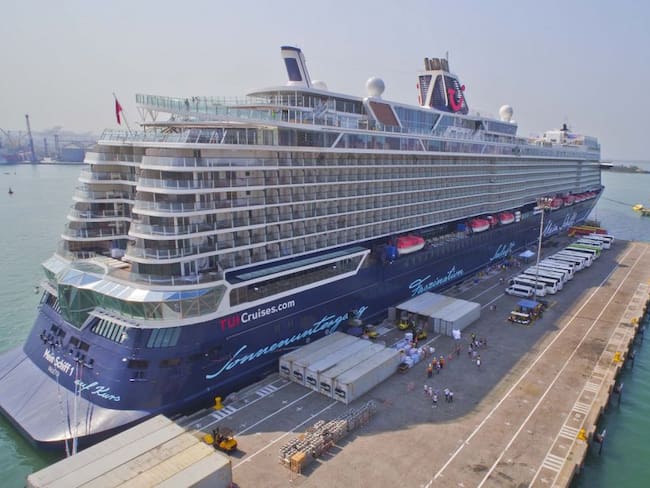 Puerto de Cartagena se consolida en aprovisionamiento a cruceros