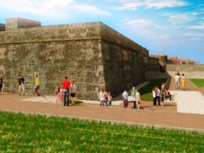 Así se verá el nuevo sector de La Tenaza en las murallas de Cartagena