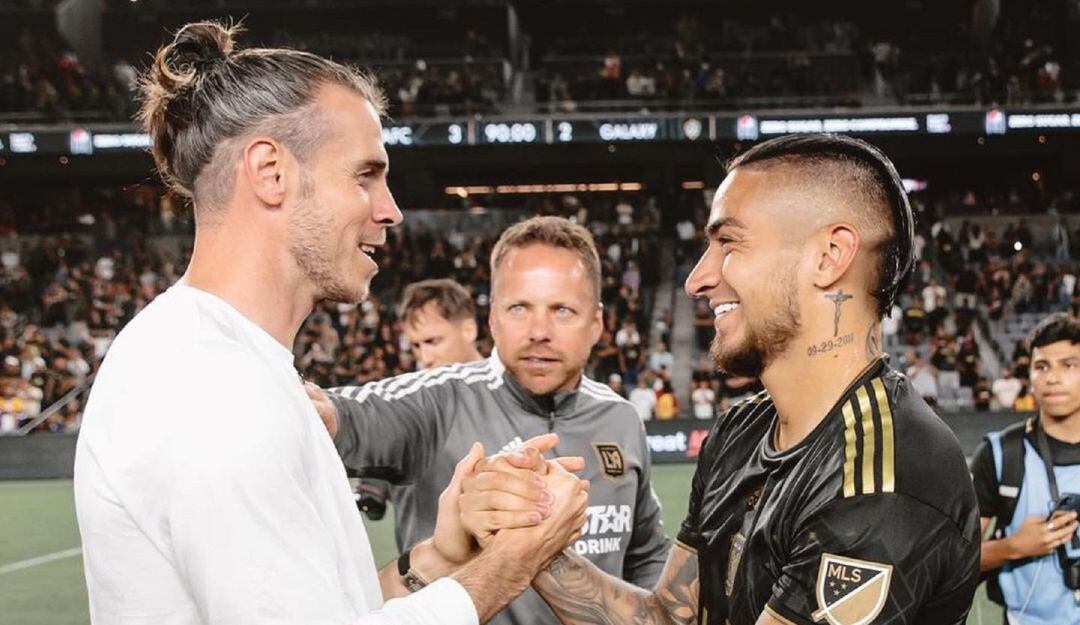 Gareth Bale y Cristian 'Chicho' Arango, nuevos compañeros de equipo.