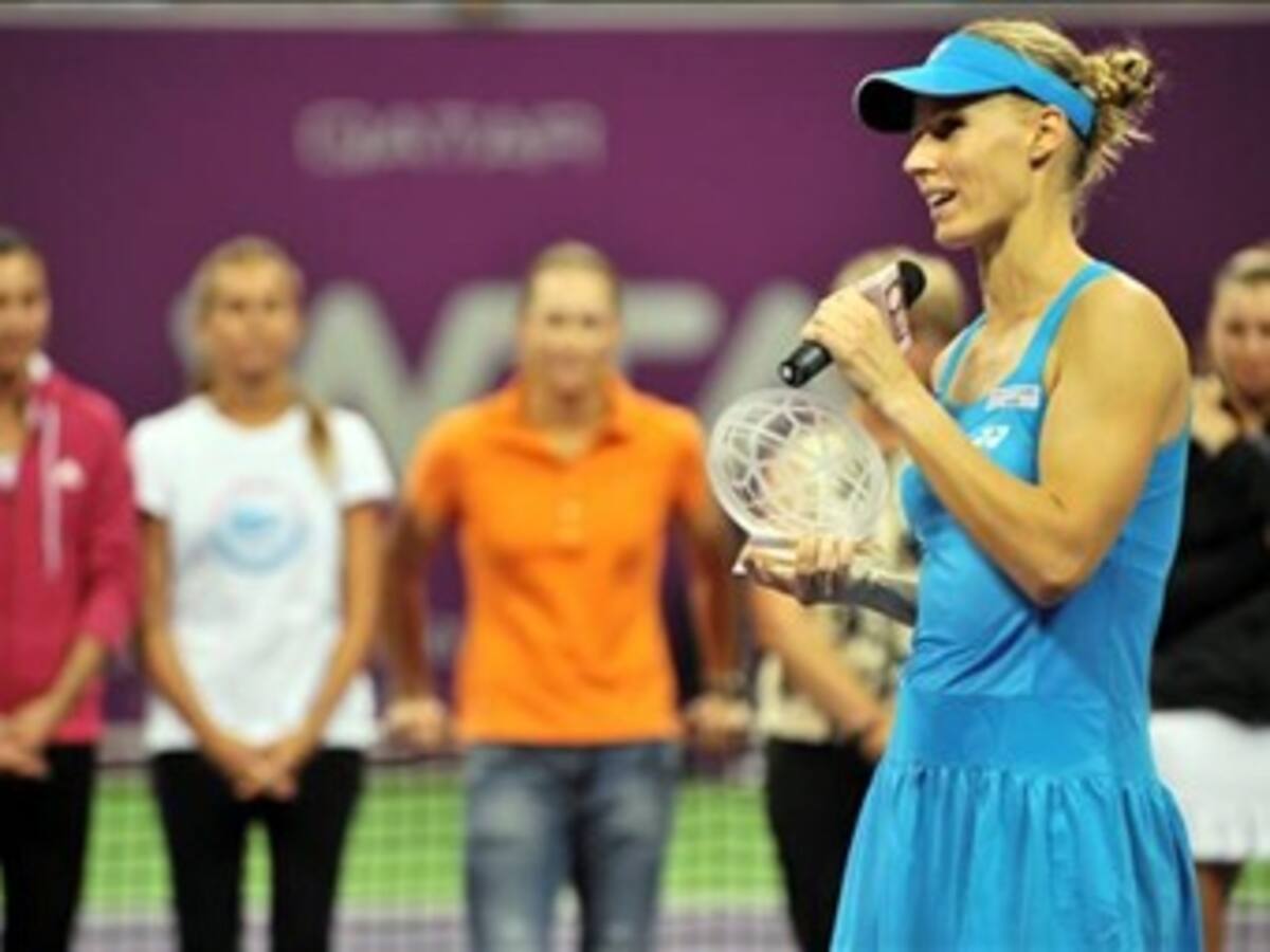 Elena Dementieva anunció su retiro del tenis en Doha