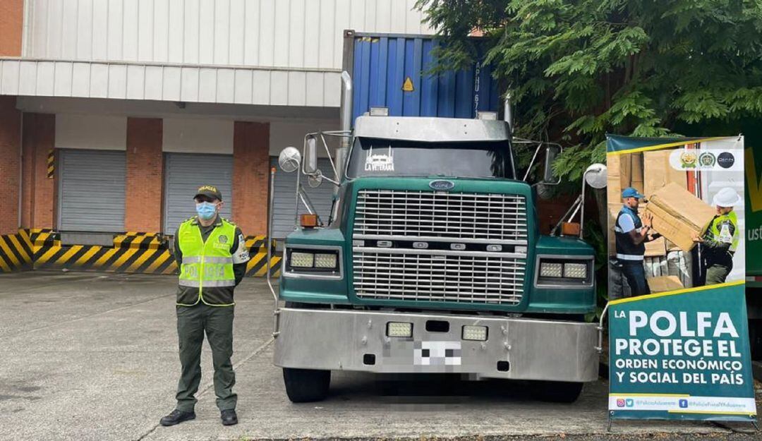 Decomisan en Pereira mercancía de contrabando por $5 mil millones