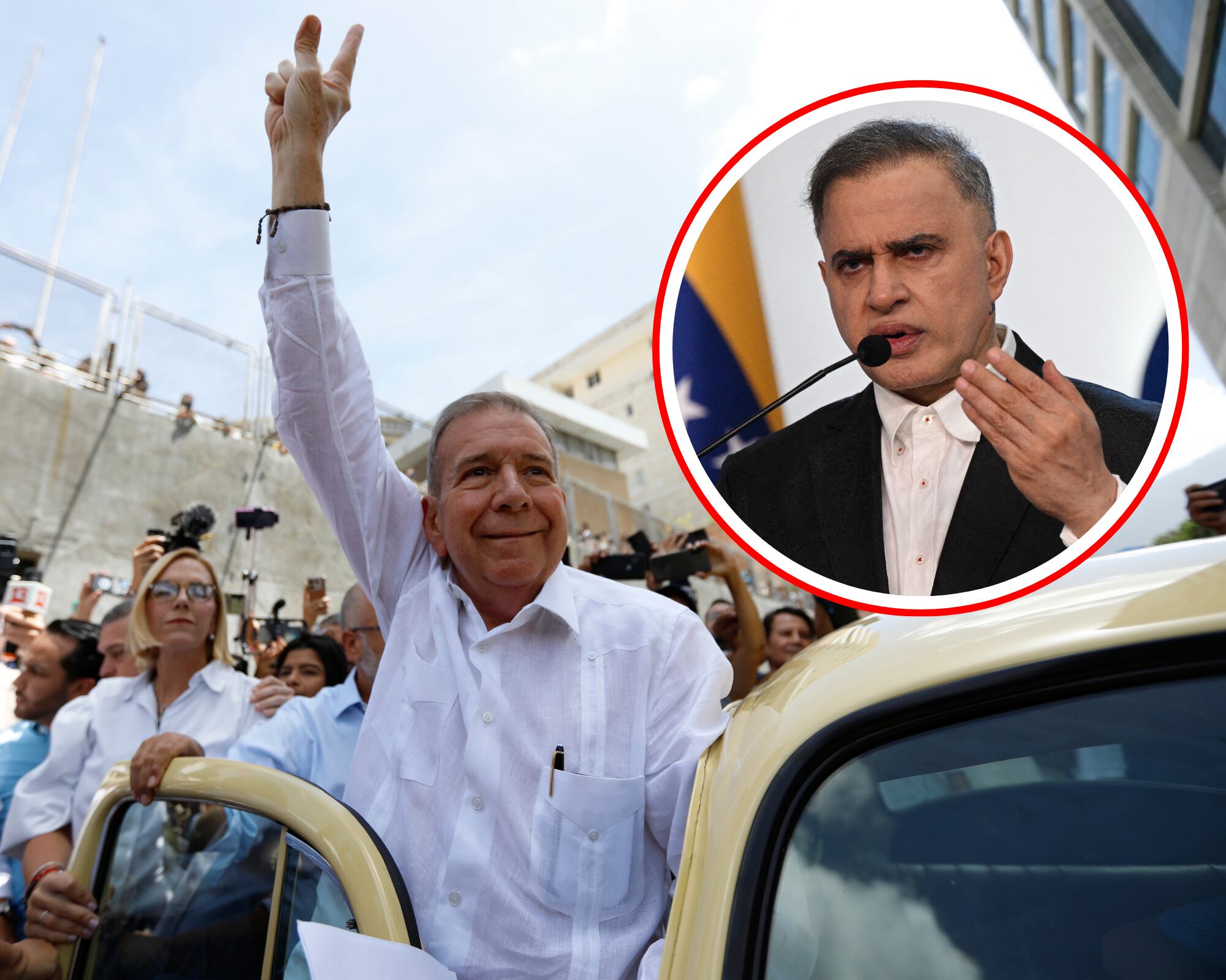 El candidato presidencial Edmundo González, señaló al fiscal Tarek William Saab de comportarse "reiteradamente como un acusador político. Condena por anticipado y ahora impulsa una citación sin garantías de independencia y del debido proceso".
(Foto: Getty / Caracol Radio )