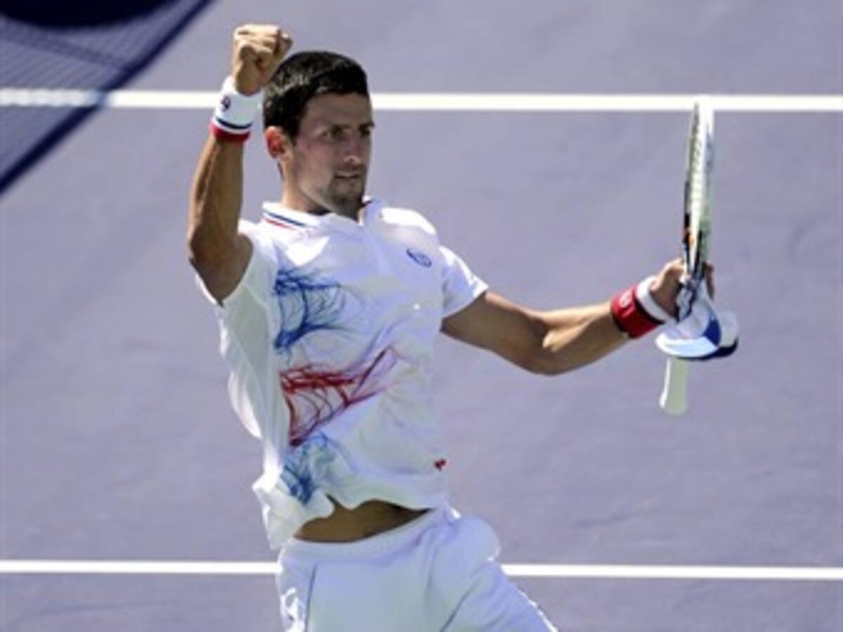 Djokovic avanza a la semifinal del Indian Wells