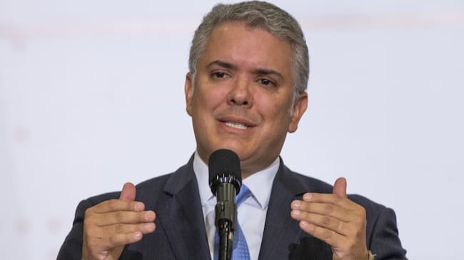 Iván Duque, presidente de Colombia