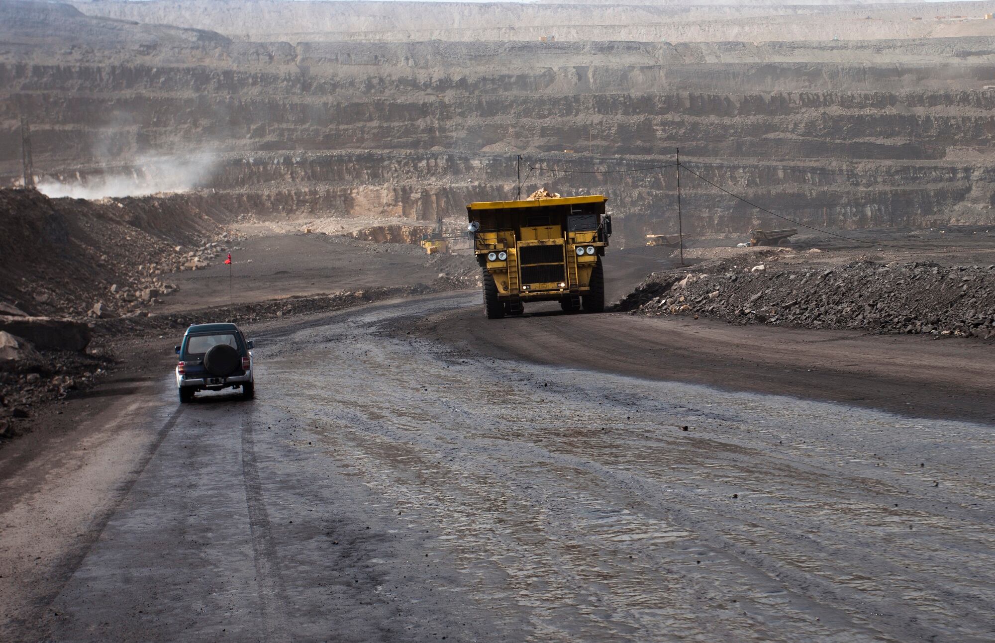 Referencia de mina a cielo abierto. Foto: Getty Images