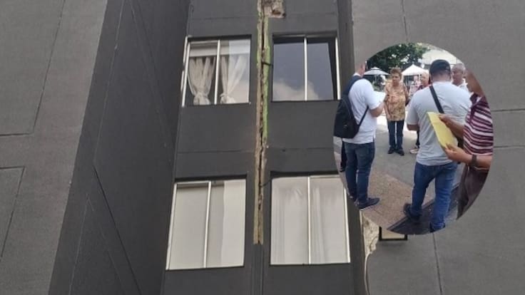 Damnificada y la protesta en Armenia