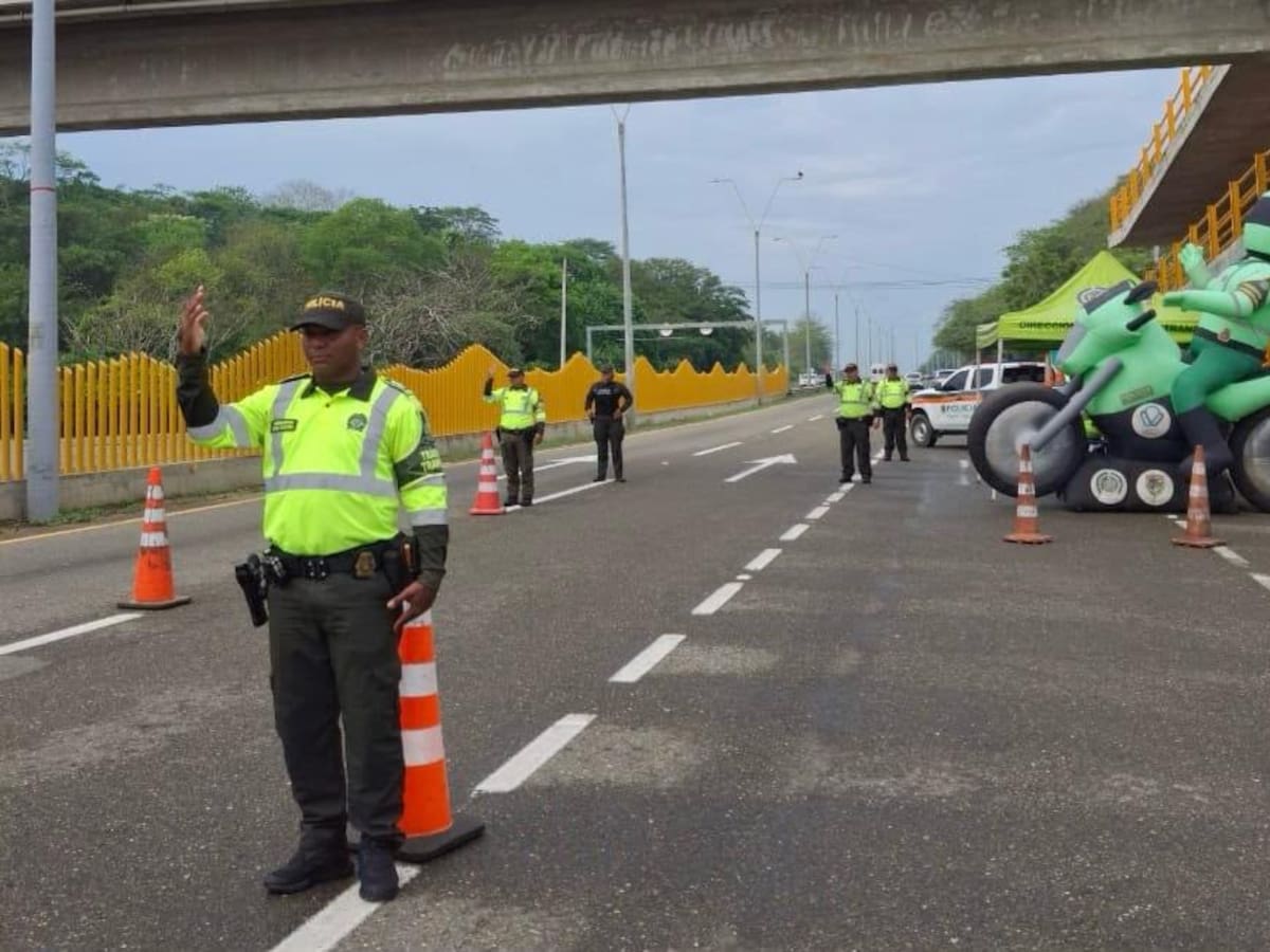 En Bolívar 112 policías garantizarán seguridad vial durante el puente festivo