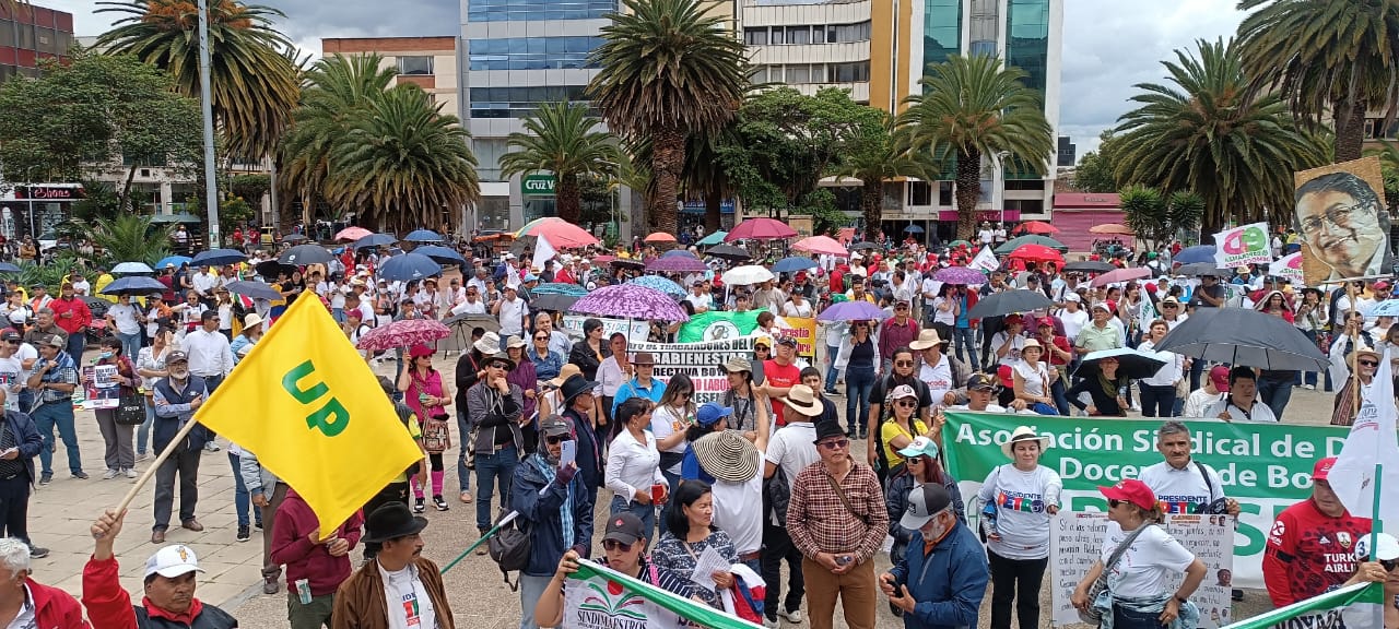 En Sogamoso, Boyacá, marcharán los estudiantes de la UPTC y el SENA / Foto: Caracol Radio.