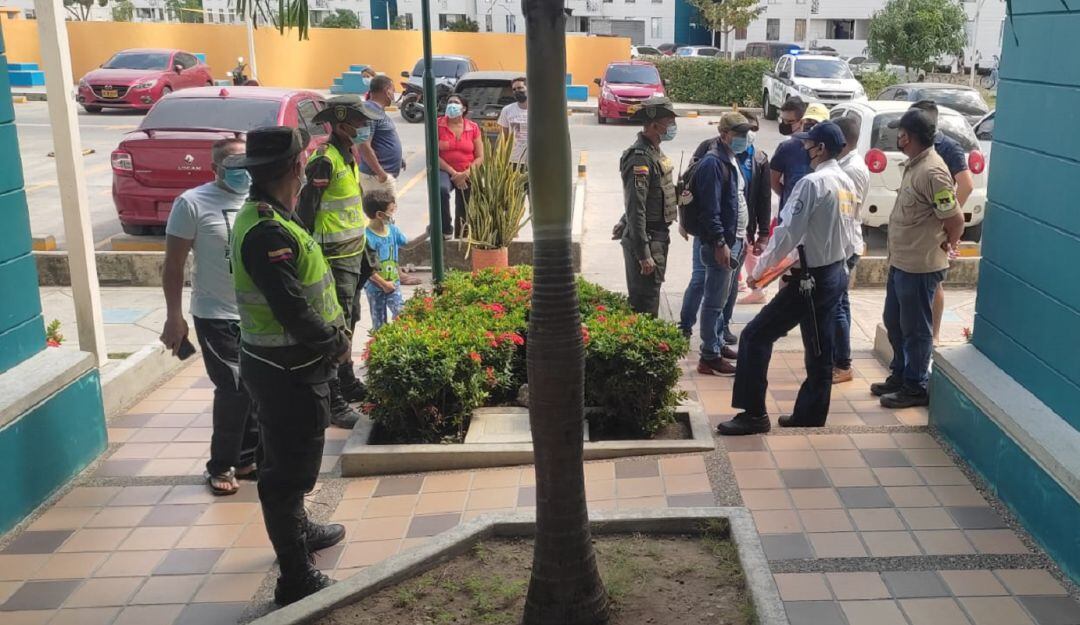 El lamentable hecho se registró en el Conjunto Residencial El Club, al sur de Cartagena