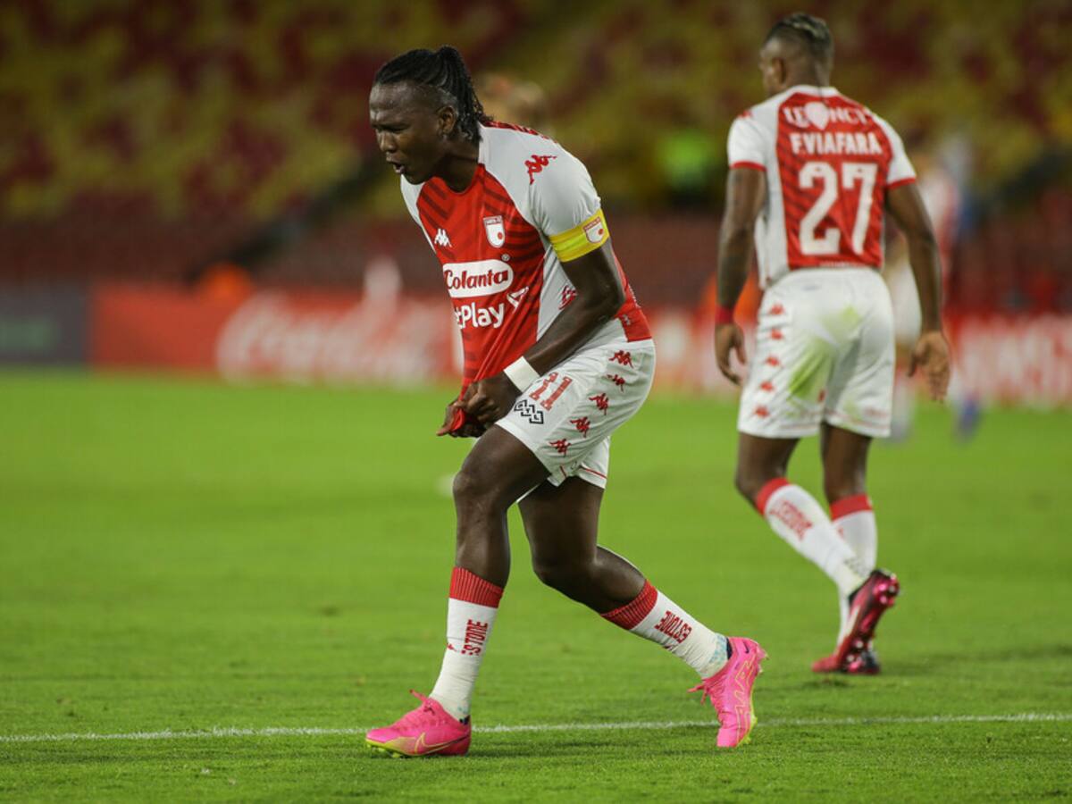 Hugo Rodallega, autocrítico con Santa Fe: “Fracasamos en Liga y Copa Sudamericana”